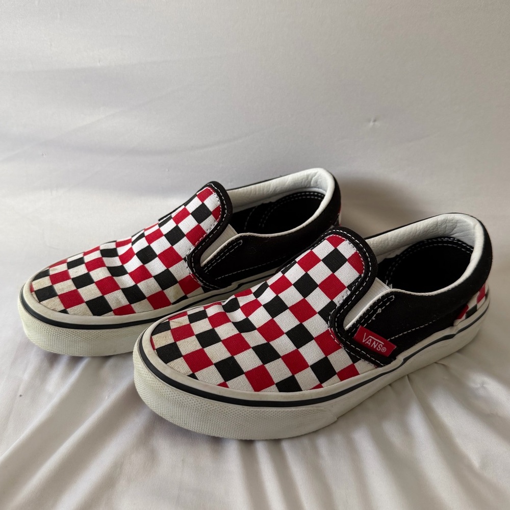 Vans Checkerboard size 13.5 boys